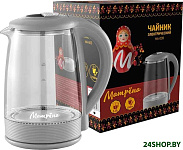 Картинка Электрочайник Матрена MA-009 (серый)