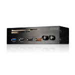 Картинка Карт-ридер Akasa AK-HC-08BK InterConnect EX