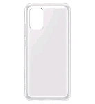 Картинка Чехол SAMSUNG Soft Clear Cover для A03s (прозрачный) (EF-QA037TTEGRU)