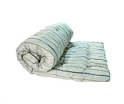 Картинка Матрас ватный (тюфяк) GREEN GLADE 140х190х8 (РВ/Тик)