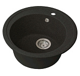 Картинка Кухонная мойка Gran-Stone GS-02 (308 черный)