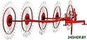 Грабли-сеноворошилки D-POL ГВН-5