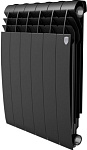 Картинка Радиатор Royal Thermo Biliner Alum 500 Noir Sable (15 секций)