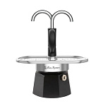 Картинка Гейзерная кофеварка Bialetti Mini Express (черный)