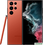 Картинка Смартфон Samsung Galaxy S22 Ultra 5G SM-S908B/DS 8GB/128GB (красный)