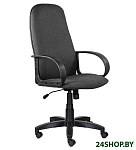 Картинка Кресло Brabix Praktik EX-279 (ткань/кожзам, серый)