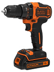 Картинка Дрель-шуруповерт Black and Decker BDCDD186KB (с 2-мя АКБ)