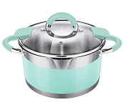 Картинка Кастрюля LARA MINT LR02-543 (нержавеющая сталь)