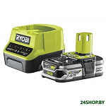 Картинка Аккумулятор с зарядным устройством Ryobi RC18120-125 ONE+ 5133003359 (18В/2.5 а*ч + 18В)