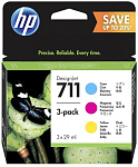Картинка Картридж для принтера HP 711 3-pack [P2V32A]