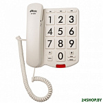 Картинка Проводной телефон Ritmix RT-520 (белый)