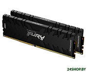 Картинка Оперативная память Kingston FURY Renegade 2x8GB DDR4 PC4-32000 KF440C19RBK2/16
