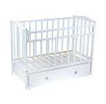 Картинка Детская кроватка VDK Magico Mini Кр1-04м (белый)