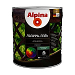 Картинка Лазурь Alpina Лазурь-гель для дерева снаружи (белый, 0.75 л)