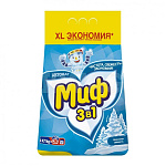 Картинка Стиральный порошок МИФ 3 в 1 Морозная Свежесть (4 кг)