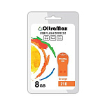 Картинка USB Flash Oltramax 210 8GB (красный) [OM-8GB-210-Red]