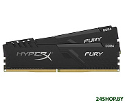 Картинка Оперативная память Kingston FURY Beast 16GB DDR4 PC4-25600 KF432C16BB1/16