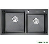 Картинка Кухонная мойка Gerhans K37843B-S