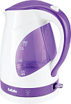 Картинка Электрочайник BBK EK1700P (белый/фиолетовый)