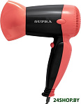 Картинка Фен SUPRA PHS-1404S (черный/красный)