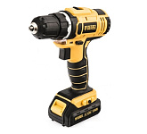 Картинка Дрель-шуруповерт аккумуляторная DENZEL CDL-12-02 (2 аккумулятора)