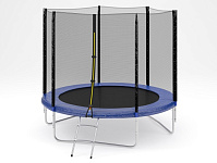 Картинка Батут ATLAS SPORT 252 см - 8ft с сеткой и лестницей