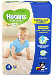 Картинка Подгузники HUGGIES Ultra Comfort 4 (8-14 кг) 80 шт