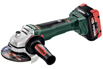 Картинка Угловая шлифмашина Metabo WB 18 LTX BL 125 Quick 613077660 (с 2-мя АКБ)