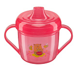 Картинка Поильник Happy Baby Training Cup 14001 (красный)