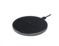 Картинка Беспроводное зарядное устройство Satechi Aluminium Type-C Fast Wireless Charger ST-IWCBM (с