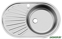 Картинка Кухонная мойка UKINOX Фаворит FAD760.470 T6K 2L