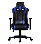 Картинка Кресло AeroCool AC220 AIR (черный/синий)