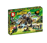 Картинка Конструктор Sembo Block Боевой робот Тираннозавр 1509 (610 деталей)
