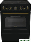 Картинка Плита электрическая Gorenje ECS6250CLB (черный)