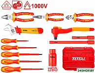 Картинка Электромонтажный набор Total THKITH2601 (26 предметов)