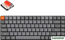 K3 Max White LED K3M-A1-RU (Gateron Low Profile Red)