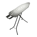 Картинка Гладильная доска Brabantia B 124x38 см 103841 (титановые круги/каркас черный)