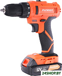 Картинка Дрель-шуруповерт Patriot BR 117Li 180301117 (с 2-мя АКБ, кейс)