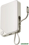 1-Power X Built-in USB-C IP152 10000mAh (белый)