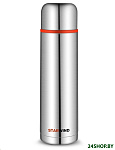 Картинка Термос Starwind 10-1000 (серебристый/красный)