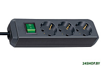Картинка Сетевой фильтр Brennenstuhl Eco-Line 1152900