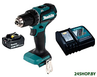 Картинка Дрель-шуруповерт Makita DDF485RF (с 1-м АКБ, кейс)