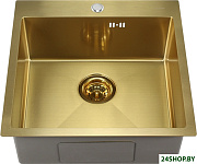 ProfLine D5050HG (сатин золотой, глубина 20 см, сталь 3 мм)