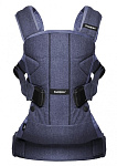 Картинка Рюкзак-кенгуру BABYBJORN One Soft Cotton Mix синий (0930.93)