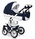 Картинка Детская коляска Riko Brano Ecco (3 в 1, navy)