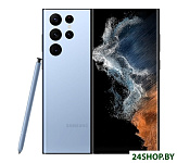 Картинка Смартфон Samsung Galaxy S22 Ultra 5G SM-S908B/DS 12GB/512GB (голубой)
