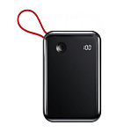 Картинка Портативное зарядное устройство Baseus Mini S Digital Display PPXF-A01 10000mAh (черный)