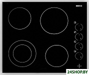 Картинка Встраиваемая электрическая варочная панель (поверхность) BEKO HIC 64101 X