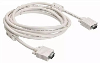 Картинка Кабель Buro VGA-15M/Mpro-5M SVGA 15m/m 2 фильтра 5 м