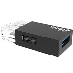 Картинка USB-хаб Ritmix CR-3391 Black